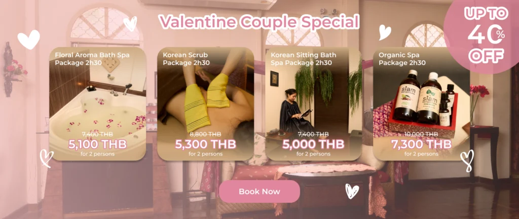 Valentine's deal Korean spa Bangkok